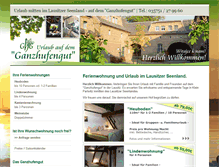Tablet Screenshot of ganzhufengut.de